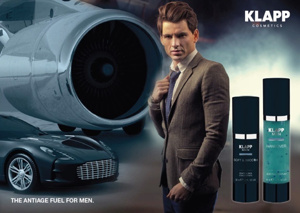 Imagen Comercial MEN Cosmetica Masculina de Klapp