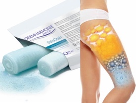 Imagen Modelo con Bandas Corporales Dermharmonie de QETRE para el tratamiento de celulitis y flacidez